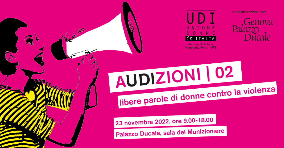 A-UDI-zioni 02: Libere parole di donne contro la violenza