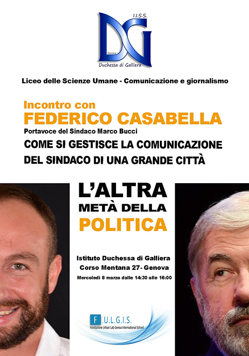 Federico Casabella e Marco Bucci