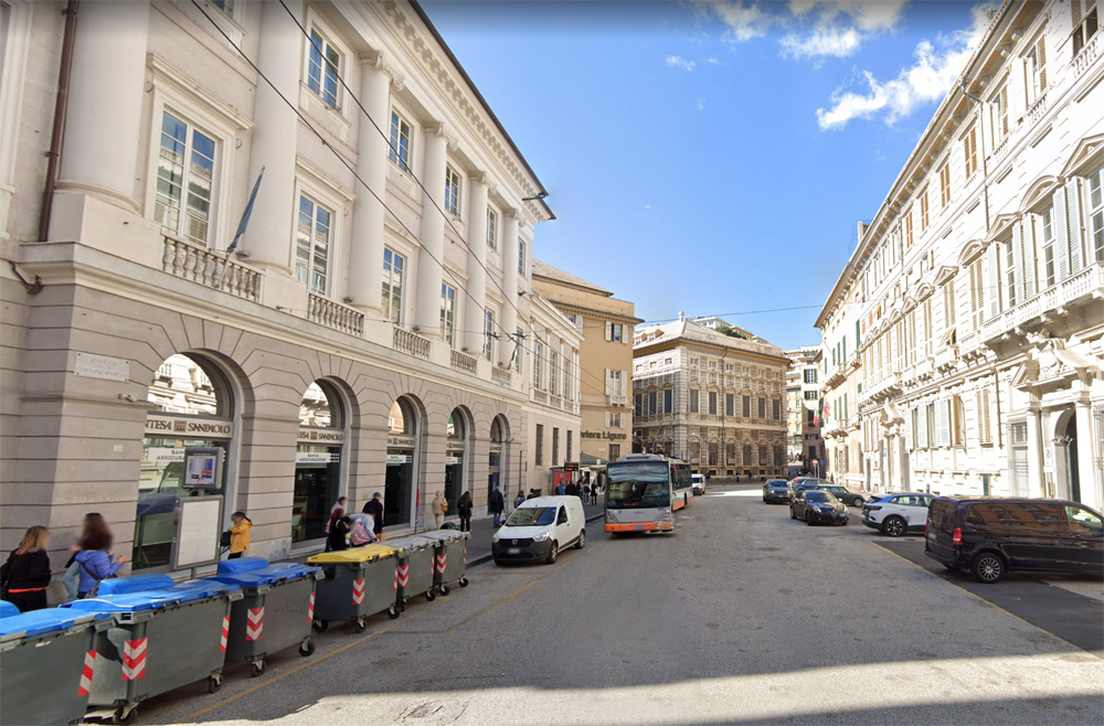 Genova: da venerdì 6 fino a domenica 8 Ztl in piazza Fontane Marose