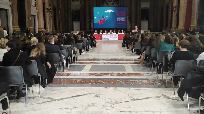 GeMUN 2024, ieri a Palazzo Ducale la cerimonia di apertura dell’Onu dei ragazzi