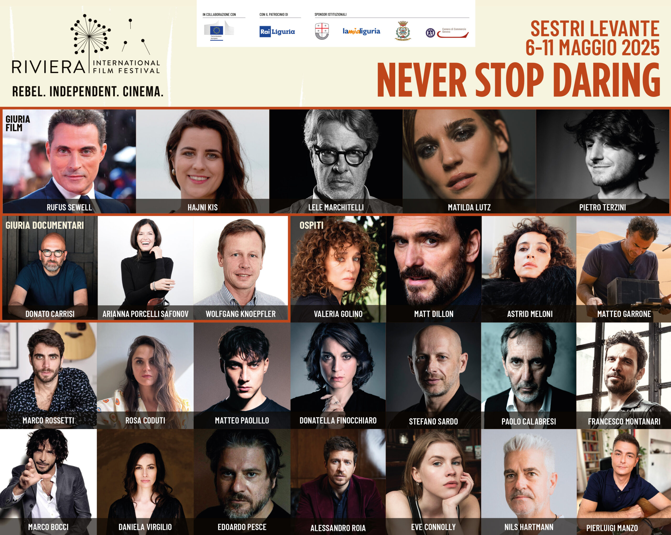 DA DOMANI A SESTRI LEVANTE LA 9ª EDIZIONE DEL RIVIERA INTERNATIONAL FILM FESTIVAL